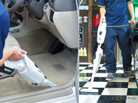 車内もガレージもこれ1本…リョービの新型充電式クリーナー 画像
