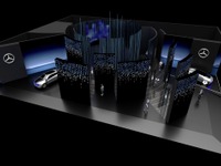 メルセデスベンツの最新コンセプトカー、ティザーイメージ…CES 2020で発表へ 画像
