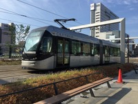 富山駅高架下にポートラム…ひと足早く富山市の路面電車「南北接続」を体験　2月9日 画像