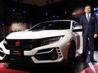 ホンダ シビックタイプR 改良新型、東京オートサロン2020で初披露…2020年夏発売へ 画像