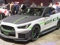 日産 スカイライン の可能性を2つのデザインで提案、メーカーならではのまとまり…東京オートサロン2020 画像