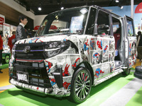 ダイハツに海外メディアも注目！ スパイダーマン仕様の タント…東京オートサロン2020 画像