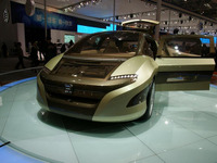 【北京モーターショー08】リチウムポリマー電池搭載のハイブリッド…広州汽車 画像