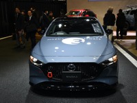 マツダ3 モータースポーツコンセプト、あえてライトなカスタマイズ…東京オートサロン2020［詳細画像］ 画像