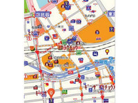 「全力案内！」携帯向けプローブ交通情報をリアルタイム化 画像