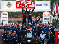 【WRC 開幕戦】ヒュンダイのティエリー・ヌービルが“モンテ初制覇”を達成、2-3位にトヨタ勢…勝田貴元は7位 画像