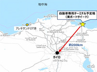 豊田通商など、エジプト初の自動車専用ターミナルの運営事業に参画 画像