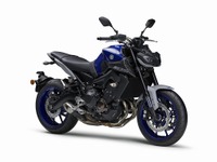 ヤマハ MT-09、新色ブルーを追加へ…YZF-R1とのリレーションカラー 画像