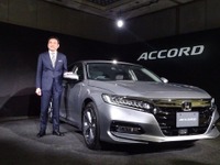 【ホンダ アコード 新型】寺谷日本本部長「ブランドを象徴するコアモデル」…事前受注は3か月分の900台に 画像