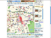 『隠し砦』へMapFanが誘導を開始! 画像