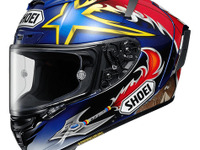 SHOEI、阿部典史のレプリカモデル発売へ　2004年MotoGP参戦時のグラフィック 画像