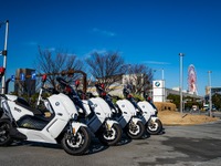 BMW、電動スクーター『Cエヴォリューション』を警視庁に納入　輸入二輪車ブランド初 画像