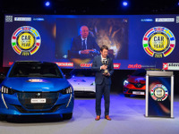 プジョー 208 新型、欧州カーオブザイヤー2020を受賞…上位3車種はEVに 画像