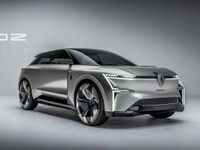 車体が伸縮するEV、ルノーのコンセプトカー『モルフォズ』 画像