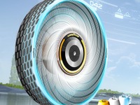 グッドイヤー、未来のタイヤは自己再生が可能…ドライバーの運転スタイルにも適合［動画］ 画像