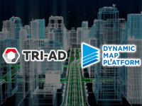 TRI-ADとDMP、自動運転用高精度マップ更新の実証実験を4月より開始 画像