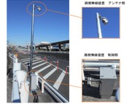 自動運転車の高速道路合流を支援する技術 実証実験を開始 画像
