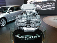 【人とくるまのテクノロジー展08】スバル、ボクサーディーゼルなど出展 画像