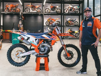 KTM 450 SX-Fファクトリーエディション、2020年モデル発売へ 画像