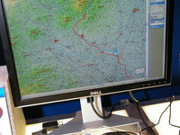 地図ソフトに移動軌跡を表示するGPSデータレコーダー 画像