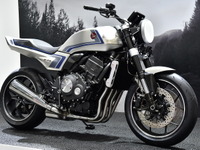 CB-Fコンセプト はホンダのリーサルウェポン!! 銀×青のスペンサーカラーでストップ・ザ・Z900RS？ 画像