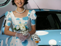 日産 マーチコレット 発表…CMに沖樹莉亜さん 画像