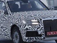ロシアのロールスロイス、最新の姿を激写!大統領専用車として2021年デビューか 画像