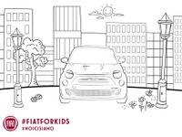 フィアットがぬり絵を配信、どんな 500 にしようか？---自宅で過ごすために［動画］ 画像