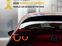 マツダ3 新型、2020ワールドカーデザインオブザイヤー受賞…ポルシェ タイカン を僅差で抑える 画像