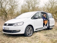 VW シャラン が移動オフィスに、新型コロナでのテレワークを支援 画像