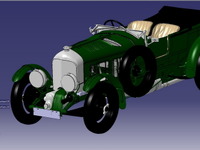 ベントレーの名車1929年式『ブロワー』、設計図のデジタル化が完了…2021年に復刻生産へ 画像