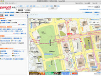 ヤフーの地図情報、『探せる地図』へリニューアル 画像