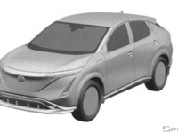 日産の新型電動SUV『アリヤ』、特許画像が流出…市販デザインか 画像
