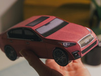 レクサスとインフィニティ、ペーパークラフト無償配信…自宅で過ごすために 画像