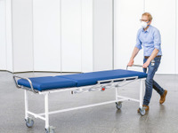 コンチネンタル、移動式ベッド用の抗菌カバー開発…新型コロナの仮設病院で使用 画像