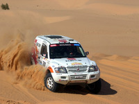 【2002パリ〜ダカールラリー】第11レグ---篠塚、激突!! 目から★★★ 画像