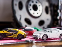 トヨタ スープラ 新型、ドリフトするペーパークラフト［動画］ 画像