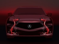アキュラの新型スポーツセダン、NSX と同様のサスペンション技術採用 5月28日発表 画像