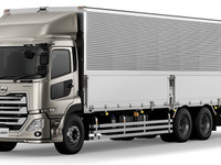 UDトラックス クオン、ショートキャブ車を追加…荷台内法長10mの高積載・高容積仕様 画像