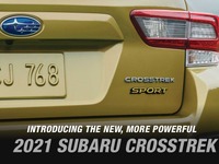 米スバル、クロストレック の2021年型を発表 6月9日 画像
