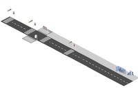 羽田空港周辺地域で自動運転実証実験のインフラ整備が完了 画像