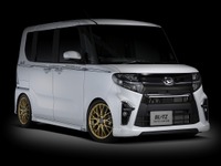 タントカスタム 新型をよりスポーティに、ブリッツがエアロキットを発売 画像