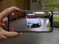 【レクサス IS 改良新型】ARアプリを配信、発売前に仮想体験　米国 画像