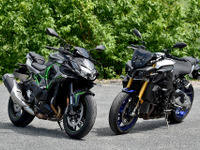 【カワサキ Z H2 vs ヤマハ MT-10 比較試乗】いま激アツな大型ネイキッド！その醍醐味とは…青木タカオ 画像