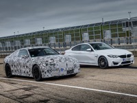 BMW M4クーペ 次期型、510馬力ツインターボが確定…プロトタイプの写真 画像
