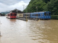社員は全員無事、熊本県のくま川鉄道が被災状況を公表…『ななつ星』は運行再開を延期　令和2年7月豪雨 画像