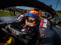 FIA-F2の新人・角田裕毅20歳、第2戦のレース1でポール発進から「悔しい」2位初表彰台 画像