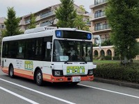 ブリヂストングループ、中型自動運転バス実証実験にタイヤモニタリングシステムを提供 画像