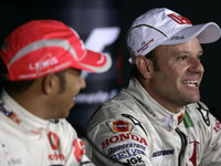 【ホンダF1】ブラウン「ルーベンスは2位になれたかも」…イギリスGP 画像