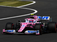 【F1 イギリスGP】レーシングポイントのストロールがフリー走行2回目トップ…レッドブル・ホンダのアルボンが2番手 画像